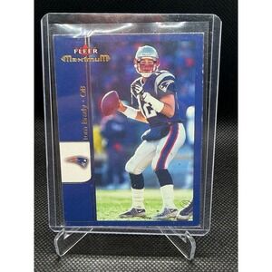 2002 Fleer Maximum Tom Brady 1 New England Patriots QB Football Card